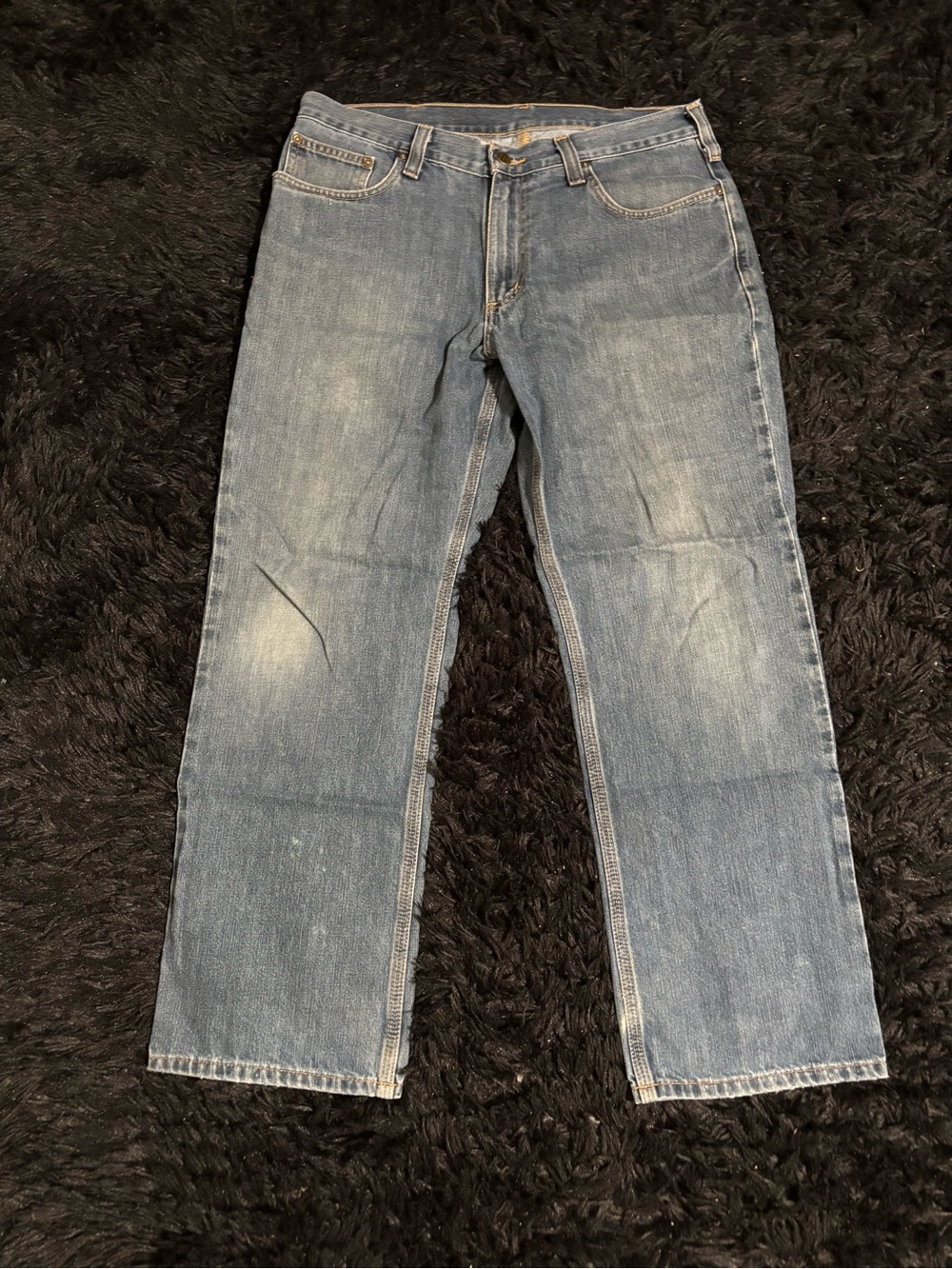 Vintage Carhartt Straight-Leg Work Jeans